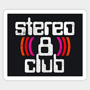 Stereo 8 Club ----- 80s Aesthetic Sticker